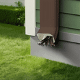 thumbnail image 2 of 2PCS Gutter Downspout Diverter, Gutter Downspout Extensions for Rainwater Dispersal, Rain Gutter Disperser Brown,2 x gutter downspout diverter,Brown, 2 of 6