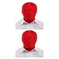 thumbnail image 1 of tamizeot Halloween Party Spandex Zentai Costume All MaskHood Blue Red One size 2Set, 1 of 5