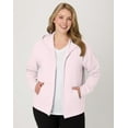 thumbnail image 6 of Hanes EcoSmart Women's Full-Zip Fleece Hoodie, 6 of 6