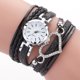 thumbnail image 5 of Reloj de pulsera con corazón de diamantes de imitación hueco de cuarzo con correa de cuero de PU para mujer a la moda (negro), 5 of 5