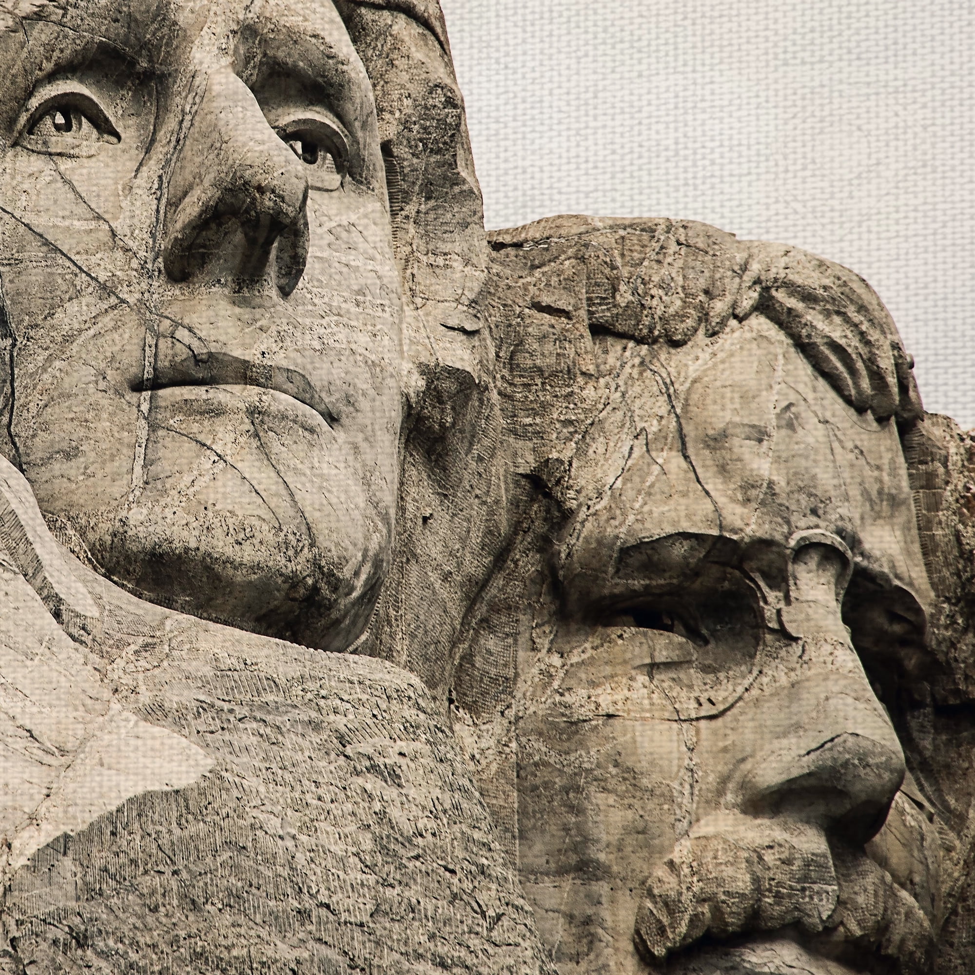 Masterpiece Art Gallery Rushmore By John Bakator Canvas Art Print 22" x 28"