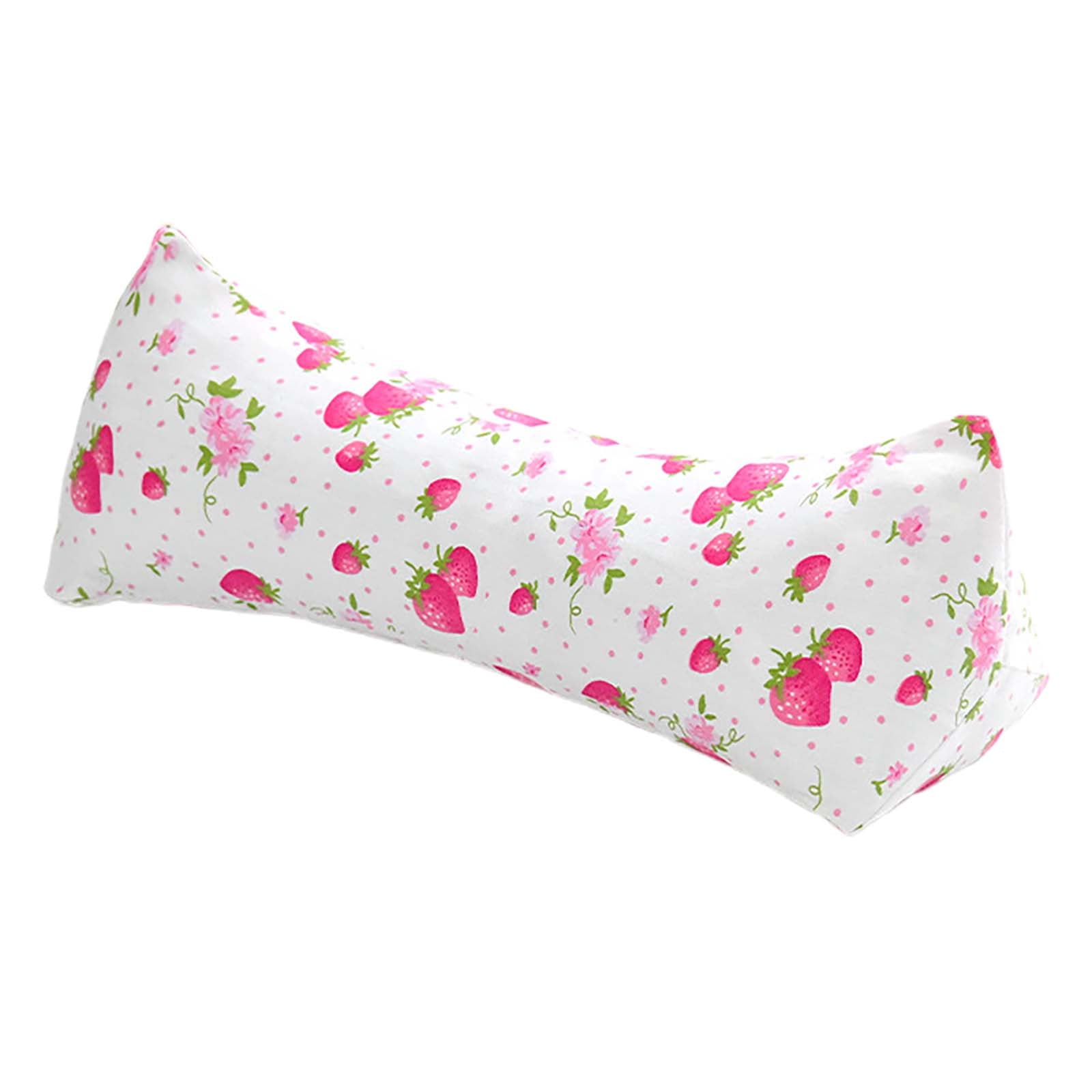 LHNFT Ergonomic Cervical Neck Pillow, Contoured Trapezoid Neck Support Pillow for Neck Pain Relief, Soft Breathable Striped Pillow for Sleeping & Neck Stretching