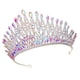 thumbnail image 4 of WORGEOUS Corona diadema boda corona novia boda tiara corona mujeres corona cumpleaños corona mujeres boda tocado boda accesorio para el cabello, 4 of 9