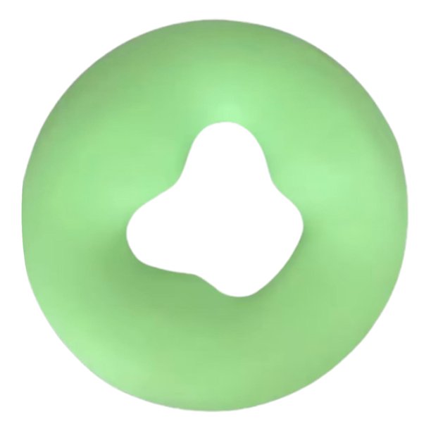Almohada de Silicona para Cama de SPA Mesa de Masaje para Salón de Belleza Verde