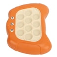 thumbnail image 3 of Máquina de juego de rompecabezas de descompresión, juego de rompecabezas con botón pulsador de velocidad para entrenamiento de memoria, color naranja, 3 of 14