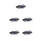 thumbnail image 1 of Sonducket Pasadores para el cabello para niñas, tocado elegante, accesorio de moda, pinza para peinado, pasador para mujeres, pinza para el cabello para tipo 4 5piezas Sonducket CBP221803, 1 of 4