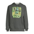thumbnail image 5 of Star Wars The Mandalorian Men's and Big Men's Grogu Graphic Hoodie with Long Sleeves, Sizes S-3XL, 5 of 5