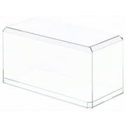 Pioneer Plastics 094C Clear Plastic Beveled Edge Display Case, 4.375" W x 4.125" D x 9" H (For 8 inch dolls) (Mailer Box)