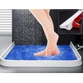 thumbnail image 1 of Barra de retención de agua para baño, platos de ducha, barrera de goma de silicona, 200cm x 3cm ER, 1 of 5
