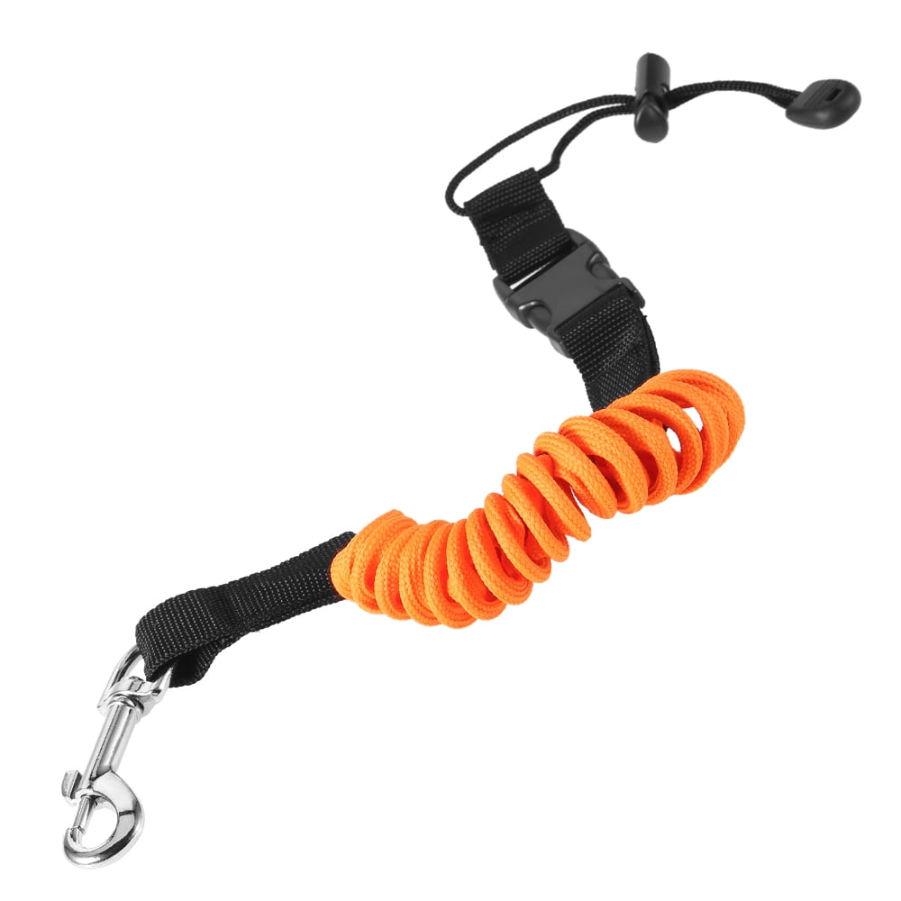 Kayak Canoe Boat Paddle Leash//Fishing Rod Coiled Lanyard Cord Tie Rope