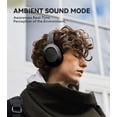 thumbnail image 2 of Restored Edifier W820NB Plus Hybrid Active Noise Cancelling Headphones - LDAC Codec - Hi-Res Audio Wireless & Wired - Fast Charge - 49H Playtime - Over Ear Bluetooth V5.2 Headphones- Black (Refurbished), 2 of 9