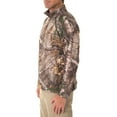 thumbnail image 7 of Realtree & Mossy Oak Men's Fleece Performance Camo 1/4 Zip Jacket, 7 of 7