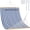 Blue White Stripes, variant on Quilted Double Hammock Beige White Stripes 2-Person Outdoor Patio Poolside Yard Beach Use
