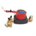 thumbnail image 1 of Interruptor Desconexión Batería Poste Superior con Voltímetro, Kit Interruptor Corte con Aislador 5-80 V - Interruptor Desconexión Batería Automóvil, 1 of 5