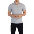 thumbnail image 4 of Playeras Polo Zipped John Leopard Ajuste Muscle Fit, 4 of 6
