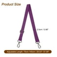 thumbnail image 2 of Shoulder Strap 2.5cm Wide Crossbody Strap, Purple, Black Buckle, 2 of 6