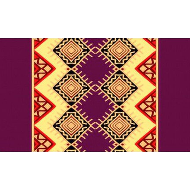 IBA Indianbeautifulart Pink Aztec Geometric Printed Ribbon Trim 9 Yards Velvet Fabric Laces For Crafts Sewing Accessories 3 Inches