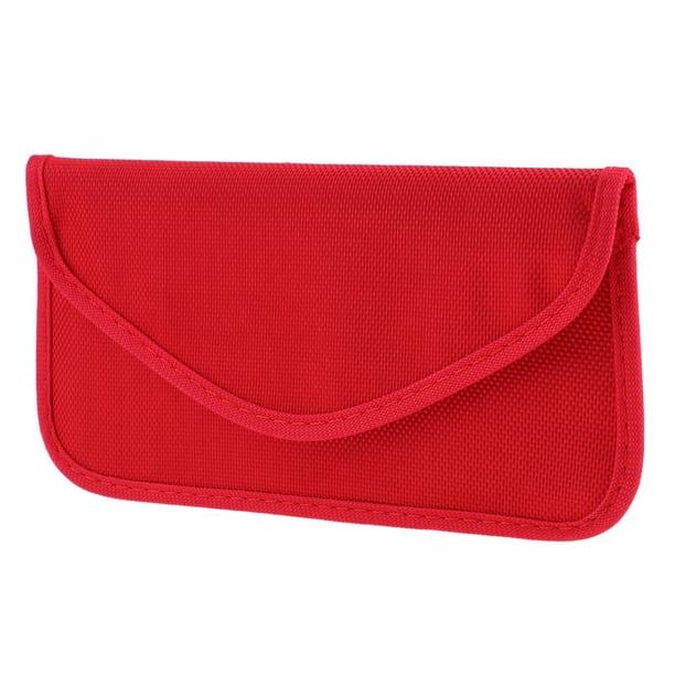 Bloqueador de señal para teléfono móvil, funda protectora antirradiación, bolsa rojo Hugo Bolsa de bloqueo de señal