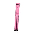 thumbnail image 1 of Lipstore Étui pour Queue de Billard Protecteur de Queue de Billard 1/2 Étui Articulé 4 Trous Sac de Queue Rose, 1 of 8