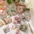 thumbnail image 2 of 180pcs Scrapbook Stickers, Picnic, Garden, Vintage Characters, Fruits, Desserts, Plants and Flowers Theme PET Landscape Sticker for Journaling, Scrapbooking, Junk Journal Supplies, DIY Crafts, 2 of 9