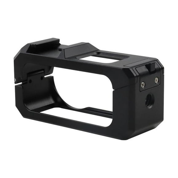 DJI Osmo Pocket 3 Nano Metal Rabbit Cage Multifunctional Frame Accessory, Quick Release, 1/4" Screw Mount, Aluminum Alloy & Silicone for Professional Action Camera Filming & Vlogging
