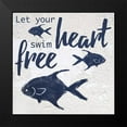 thumbnail image 2 of Prime, Marcus 20x20 Black Modern Framed Museum Art Print Titled - Swim Free 1, 2 of 5