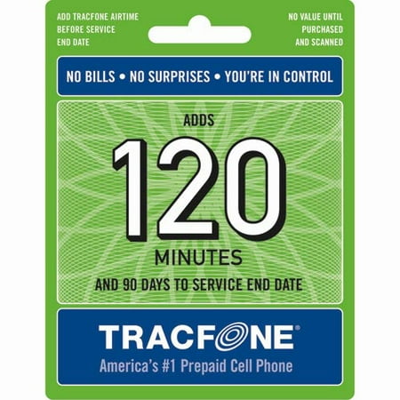 TracFone 120 Unit Wireless Airtime Card