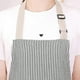 thumbnail image 3 of 2 Pack Kitchen Cooking Aprons, Adjustable Soft Chef Apron with 2 Pockets for Men Women (Black/Brown Stripes), 3 of 4