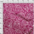 thumbnail image 3 of oneOone Georgette Viscose Magenta Fabric Halloween Sewing Fabric By The Yard Printed Diy Clothing Sewing Supplies 42 Inch Wide, 3 of 4