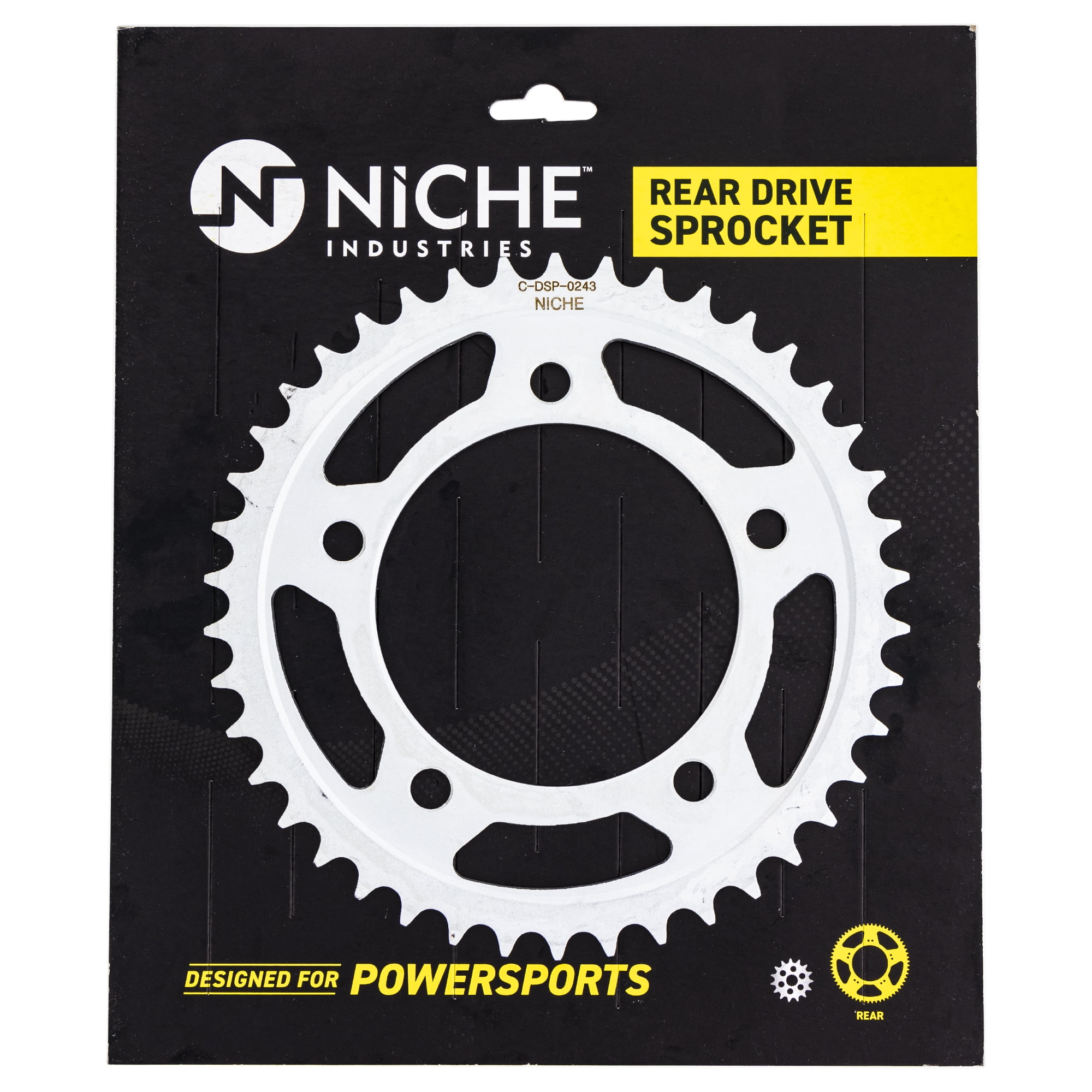 NICHE Drive Sprocket Chain Combo for Honda CF70 Chaly Front 14 Rear 35 Tooth 420V O-Ring 88 Links 