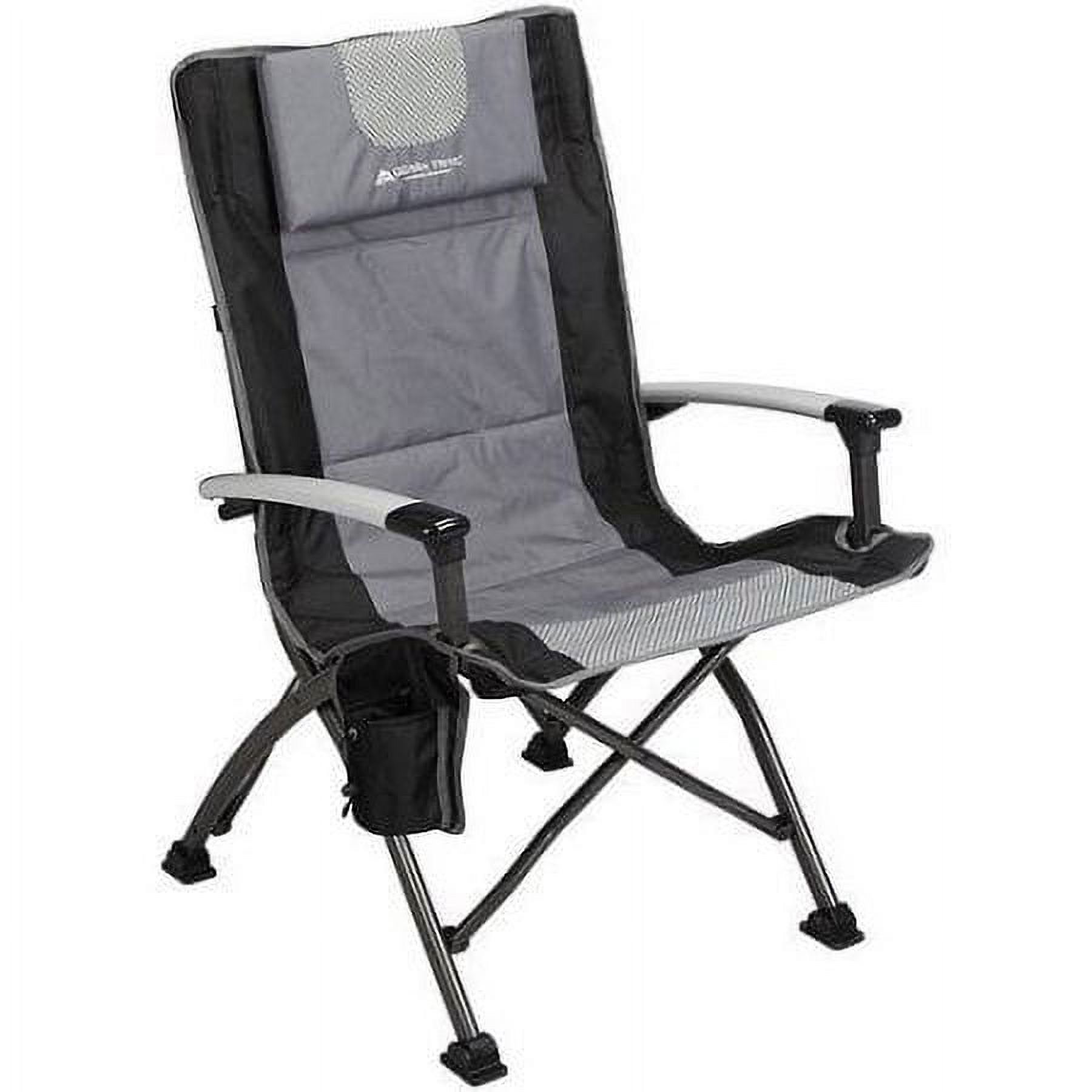 Silla de Campamento de Respaldo Alto Ozark Trail, Negro, Adulto 2