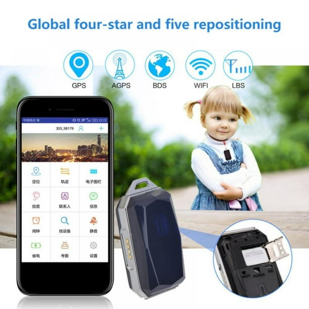 Inesperado Cinco Deducir Tracker Magnetic Mini GPS Locator Anti-Theft Anti-Lost Real Time Micro GPS  Tracking Device for Kids, Elderly, Wallet, Luggage and Important Document -  Walmart.com