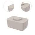 thumbnail image 6 of kowaku Wipes Container Facial Tissues Dispenser Portable Elegant Tissue Box Holder Napkin Case for Dresser Home Dining Room Ornament Brown, 6 of 9