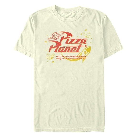Men's Toy Story Pizza Planet Detailed Logo Graphic T-Shirt