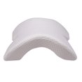 thumbnail image 2 of Hot Sale! Oreiller Cervical Cervical en Mousse à Mémoire Incurvée en Forme de U avec Design Creux Blanc, 2 of 9