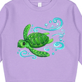 thumbnail image 3 of Inktastic Sea Turtle Swimming Toddler Sweatshirt, 3 of 4