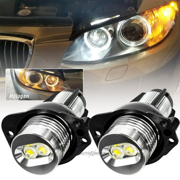 Ojos De Ángel Lámpara Anillo Luz De Estacionamiento 12V 6W Para BMW 3er