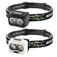 thumbnail image 3 of JINGT Dual Light Source LED Headlamp: Versatile, Sensor-Controlled Lighting for Black, 3 of 7