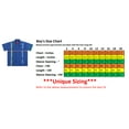 thumbnail image 3 of 9 Crowns Essentials Boys' Guayabera Button Down Shirt (Royal Blue, 20), 3 of 4