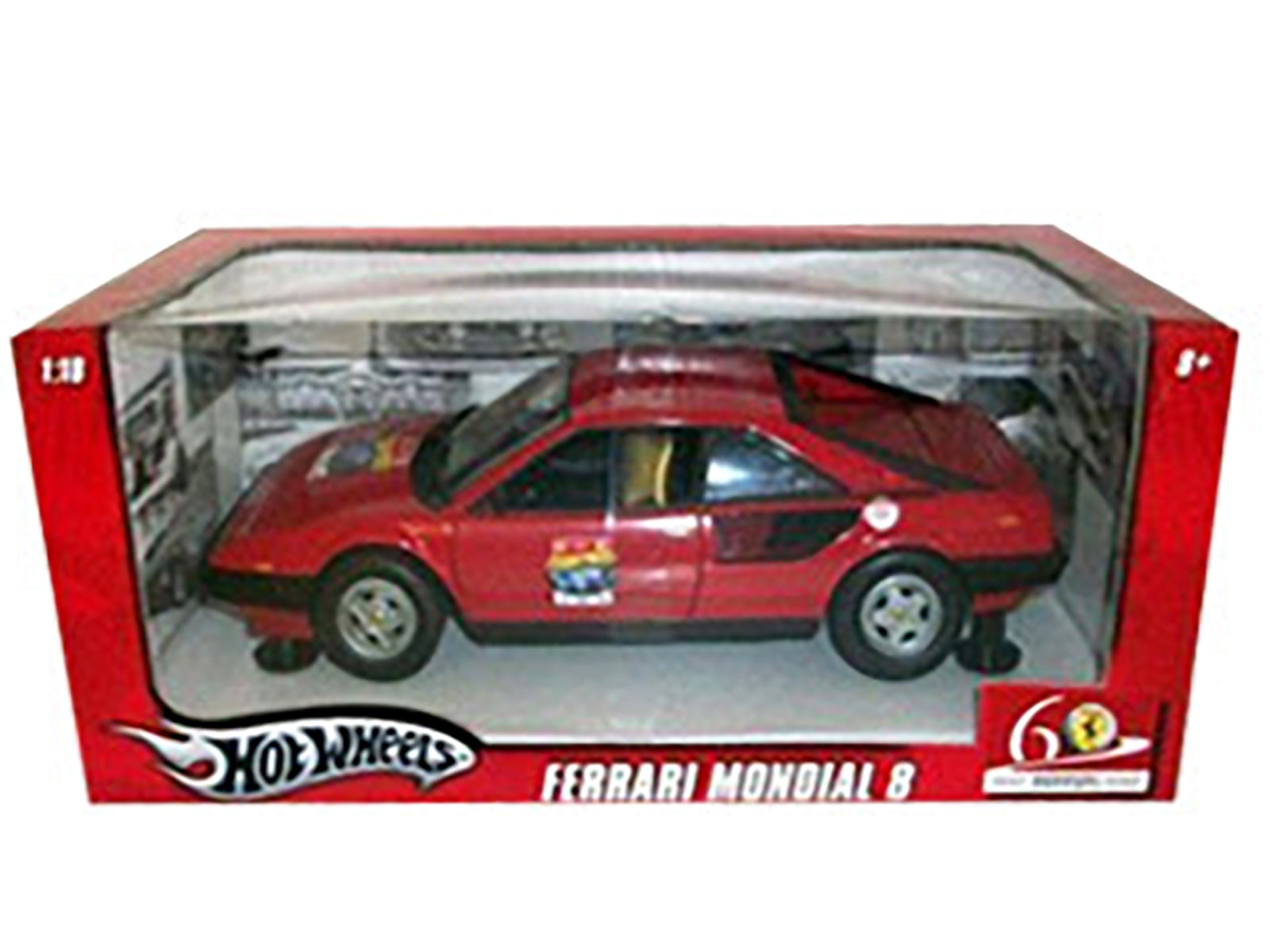 【ELITE】Hotwheel フェラーリ 3.2 MONDIAL モンディアル 1/18スケール ミニカー モデルカー リミテッドエディション コレクション 箱付 Y0961 Ferrari Mondial 8 Yellow 60 Anniversary Edition 1/18 Diecast Mode