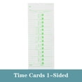 thumbnail image 2 of Time Cards ALGLEA, 500 unidades, semanales, para empleados, de una cara, 2 of 7