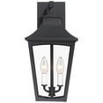 thumbnail image 5 of John Timberland Tagua 17 1/4" High Textured Black 2-Light Outdoor Wall Lantern Light, 5 of 9