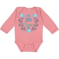 thumbnail image 3 of Inktastic My Opa Loves Me with Flowers and Hearts Boys or Girls Long Sleeve Baby Bodysuit, 3 of 5