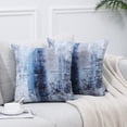 thumbnail image 5 of LALILO Beige and Grey Pillow Covers 16X16, Brown Abstract Art Decorative Throw Pillow Covers 2Pcs, 5 of 5