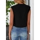 thumbnail image 2 of Chaleco PRETTYGARDEN Crop Suit Chaleco Negro XXL, 2 of 8