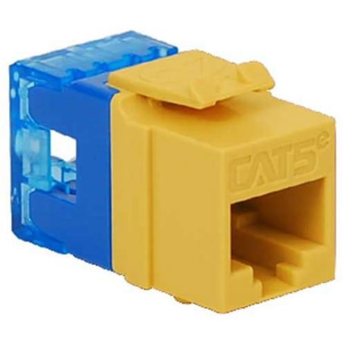 ICC ICC-IC1078F5YL Module Cat 5E - HD, Yellow
