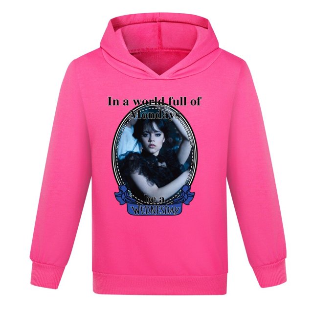 Addams - sudadera con capucha de manga larga para niñas y niños, sudadera japonesa, nueva colección zhangyuxiang LED