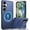 Blue, variant on REQO for Samsung Galaxy S26 Plus Case:Compatible with Mag-Safe with【2 Packs】HD Screen Protectors,Built-in Kickstand,Dual Layer Shockproof,Heavy Duty14FT Military Grade Protection for S 26+ 5G