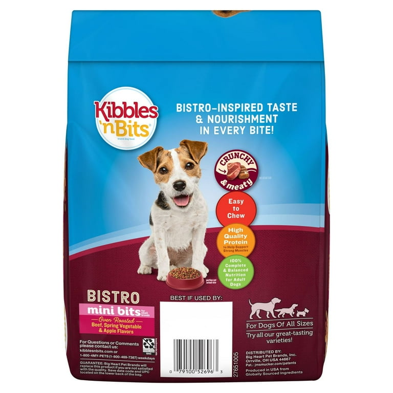 Kibbles 'n Bits Bistro Tender Cuts With Real Turkey, Bacon & Vegetables in  Gravy Reviews 2024