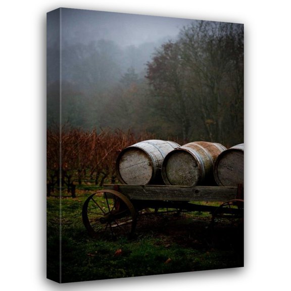 Erin Berzel 17x24 Gallery Wrapped Canvas Wall Art Titled - Oregon Wine Country II